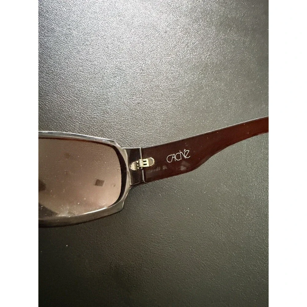Cache Square Outdoor Unisex Sunglasses - Square Sun Glasses/ leopard ringstone